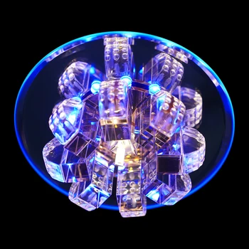 Modern Crystal LED Ceiling Lamp Ceiling Light Fixture Lighting Ceiling Lights For bedroom Aisle Corridor Kitchen Decor 2
