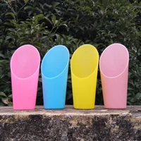 1Pc Soil Plastic Spade Shovel Cup Succulent DIY Bonsai Plant Helper Garden Tool 2