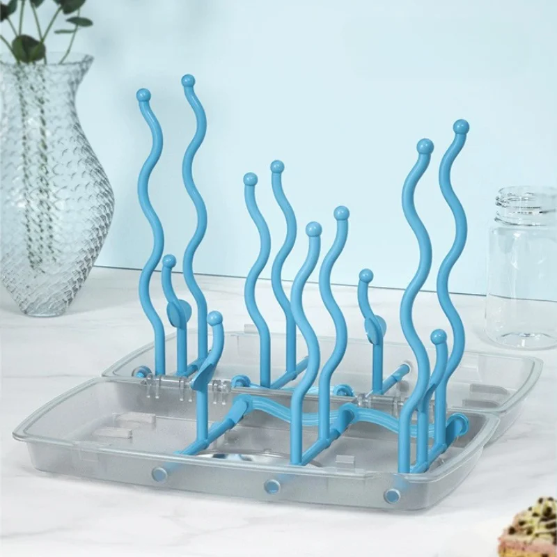 Bottle Dry Rack Baby Bottle Drain Drying Racks Baby Cleaning Dryer Drainer Storage Drying Rack