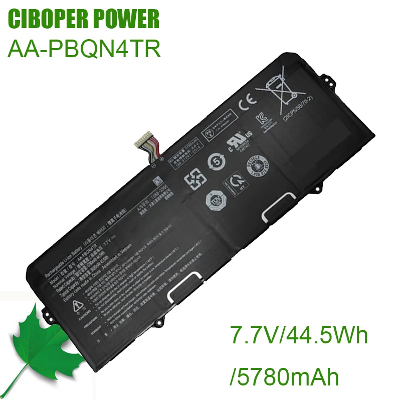Cp Nuova Batteria Per Laptop Aa-Pbqn4Tr 7.7V/5780Mah /44.5Wh Per Notebook Galaxy Chromebook 2 Xe530Qda