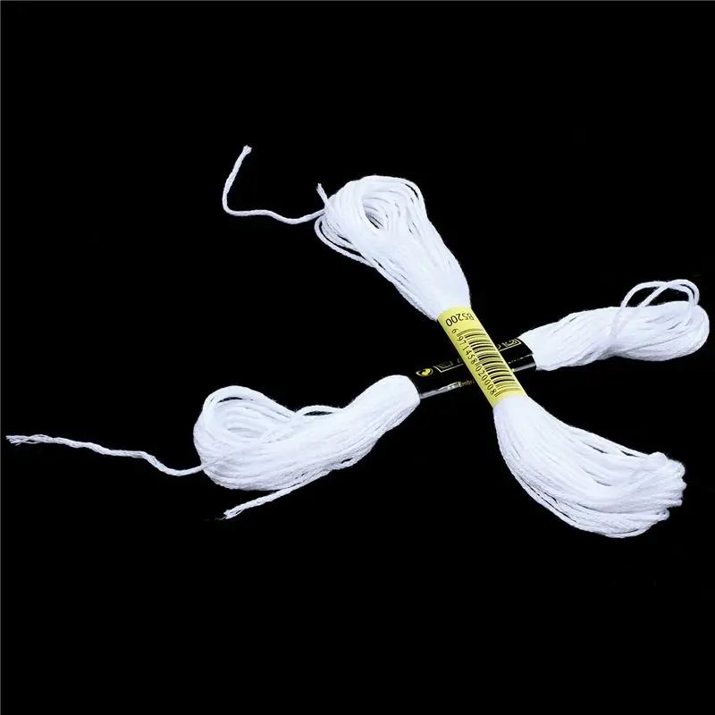 ABRE-48X 화이트 앵커 크로스 니들 면사 자수실 스키인스 바느질 공예용