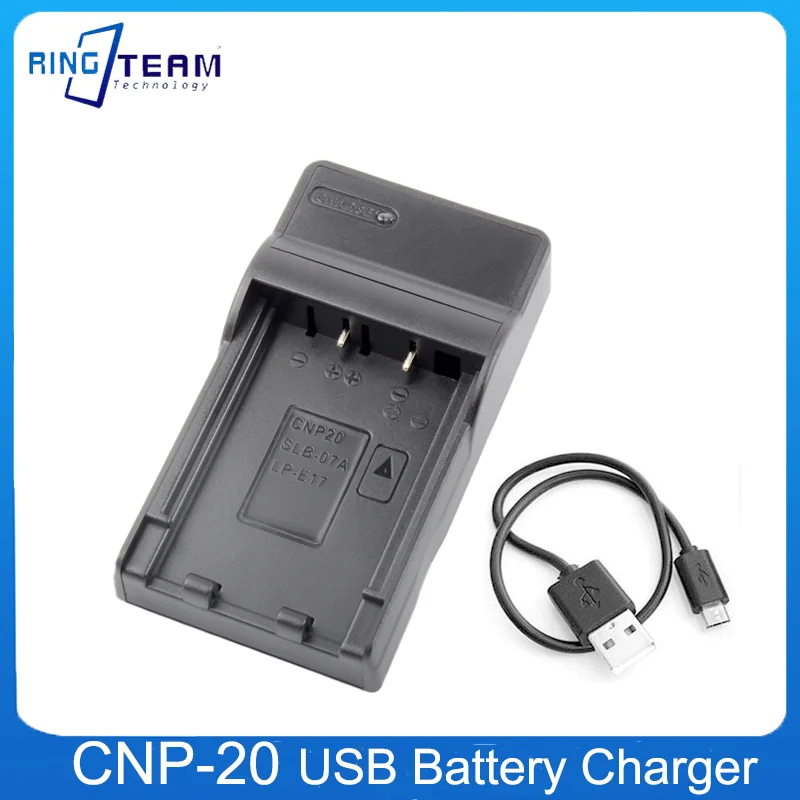

USB Battery Charger NP-20 CNP-20 CNP 20 CNP20 For CASIO EX-S880 EX-Z6 EX-S880RD Exilim Card EX Zoom Series Camera Battery