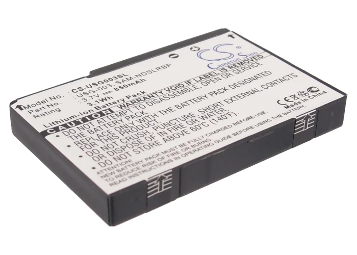 Batteria 850Mah Nin Usg-001 Sam-Ndslrbp Usg-003 C/Usg-A-Bp-Eur Per Nintendo Ds Lite Ds