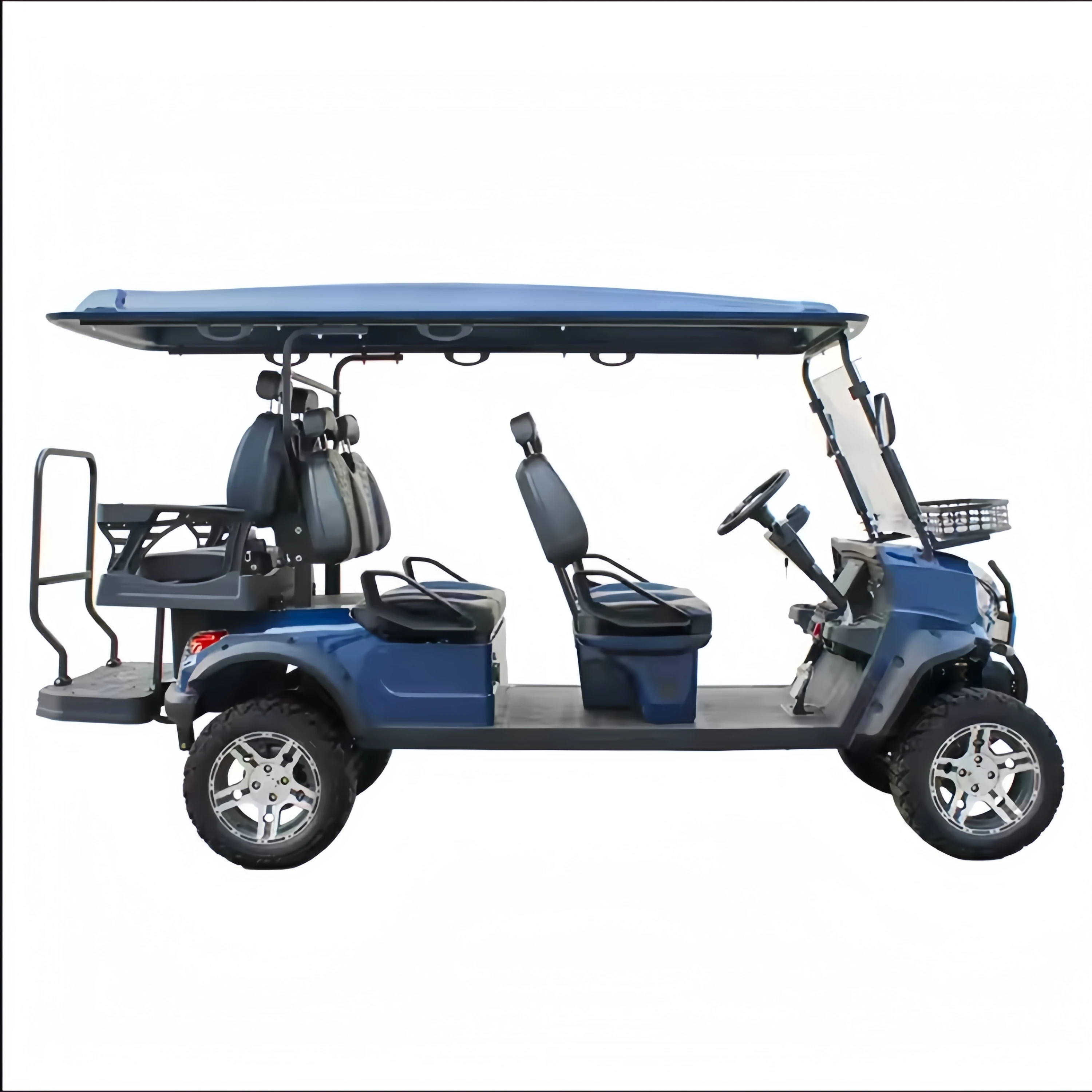 Solar Panels Club Car Electric Battery Factory Price Golf Cart Golf Buggy Witb Big Tire