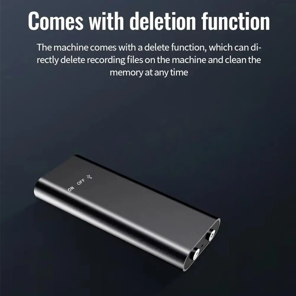 8GB Recording High-definition Recorder Digital Recording Eavesdrop MP3 Wiretap Clear Player MP3 Z0V0