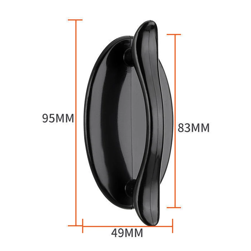 2/1pcs Self Adhesive Door Handles Punch-free Kitchen Cabinet Bedroom Wardrobe Pulls Furniture Hardware Door Knobs Drawer Handle