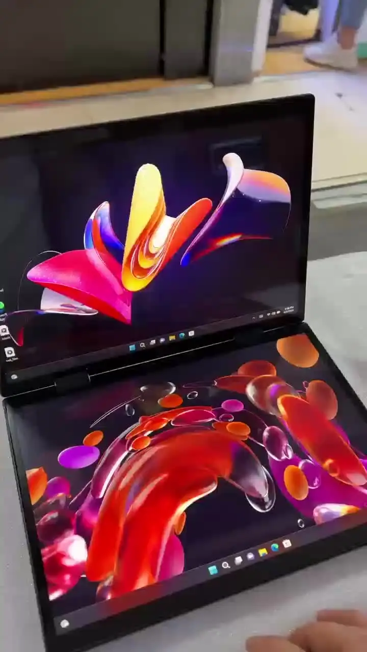 nwnlapデュアルスクリーンノートパソコンN95／32G デュアルスクリーンラップトップ 14 + 14 インチ 2K タッチ