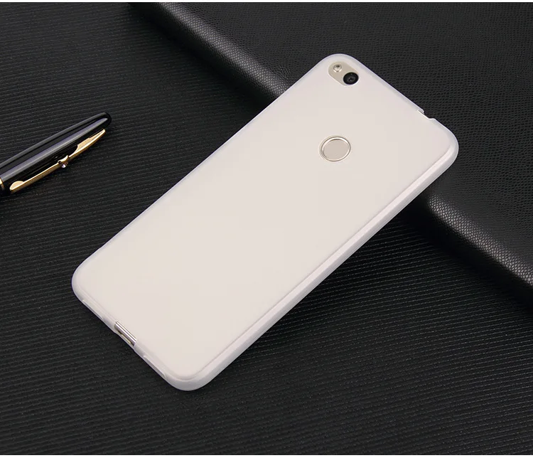 Premium Silicone Soft Back Cover Case - Solid Color Design
