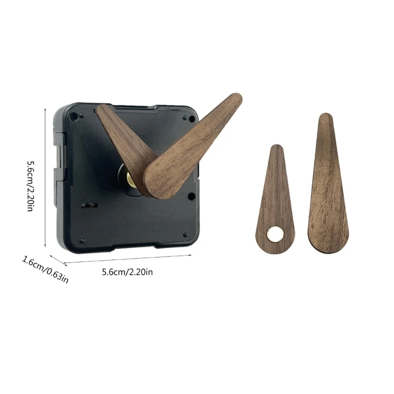 Round Wall Clock Repair Part Movement with Wood Needle for Artistic Decors for 8-10mm Panel Thickness Round Wall Clock Repair Part Movement with Wood Needle for Artistic Decors for 8-10mm Panel Thickness wall clock movement quartz clock movement