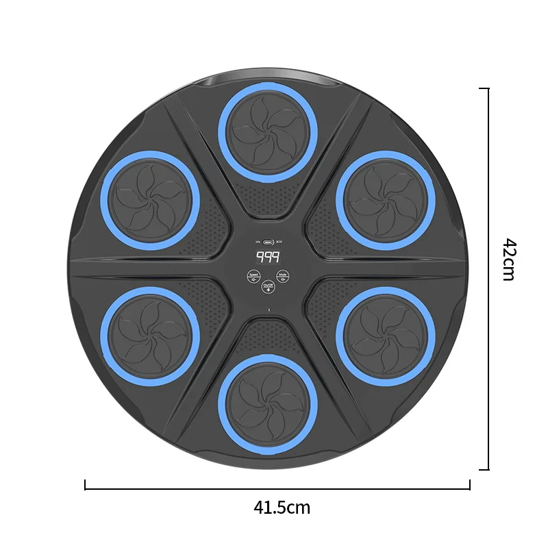 6 Targets Intelligent Wireless Bluetoth Music Scoring Boxing Machine for Adult Children's Home Strength Training