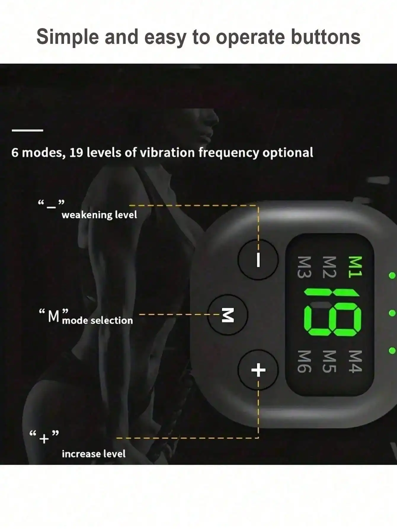Portable Electric Massager Shaping Device for Arm Leg Hip