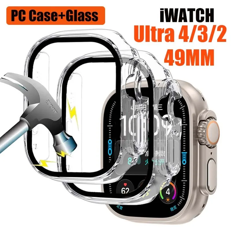 Enhanced Protective Hard Case with Tempered Glass Screen Protector