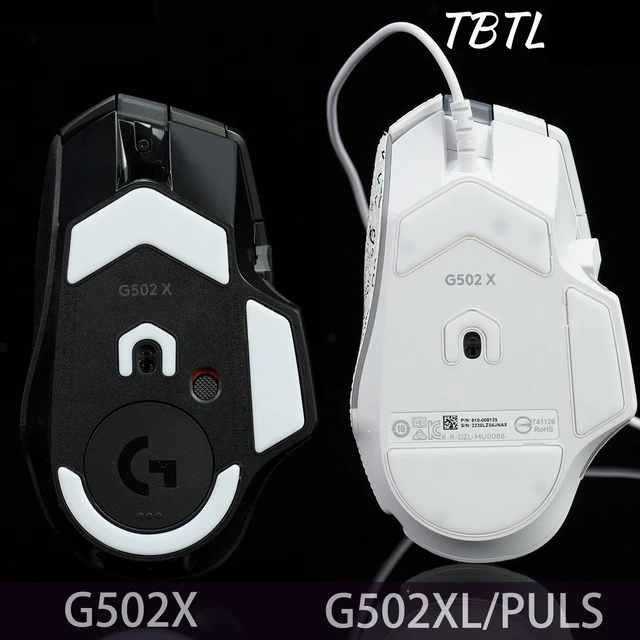 BT.L Poignée de souris pour Logitech G502 X & Logitech G502 X Plus &  Logitech G502 X Lightspeed (Blanc)