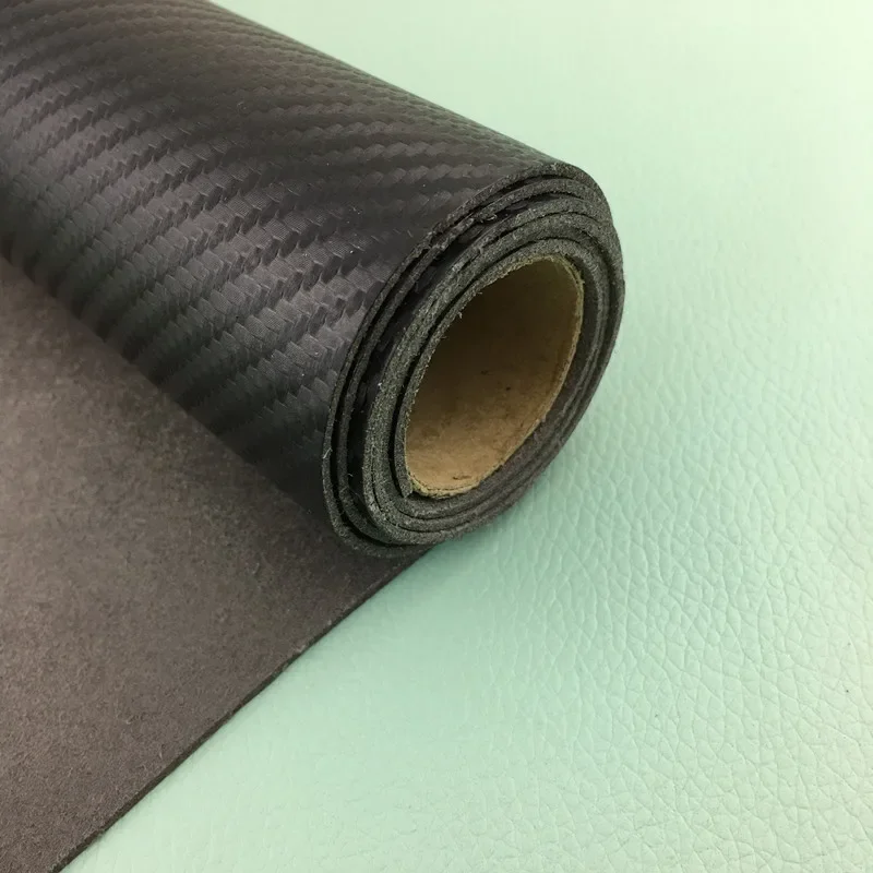 Carbon Fiber Ultra-superfiber Wear-resistant Car Interior Threshold Strip Pedal Special Back Adhesive Self-adhesive Artificial L