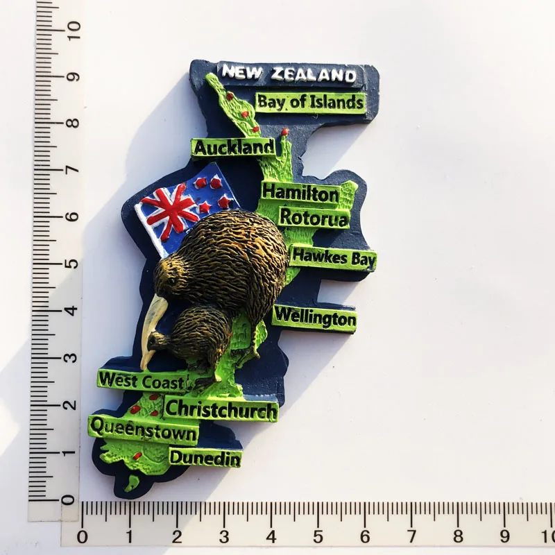 Printtoo Magnete Frigo In Legno Kiwi Bird – Souvenir Nuova Zelanda Inciso, 4 Mm MDF
