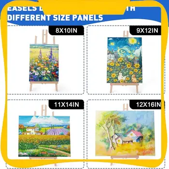 Tabletop Easels, Easel Stand For Painting,Painting Easel,Student Desktop Easel For Painting,Paint Easel For Canvas 1