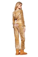 Ensemble veste à capuche zippée et pantalon à imprimé léopard brodé de strass GIA x VON DUTCH 3