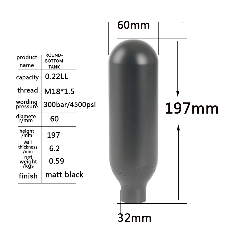 Paintball Co2 Tank Sizes