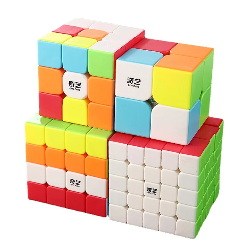 

QiYi Warrior QiDi QiYuan Magic Cube 2x2x2 3x3x3 4x4x4 5x5x5 Cubo Magico 2x2 3x3 4x4 5x5 Speed Cube Learn Education Toys