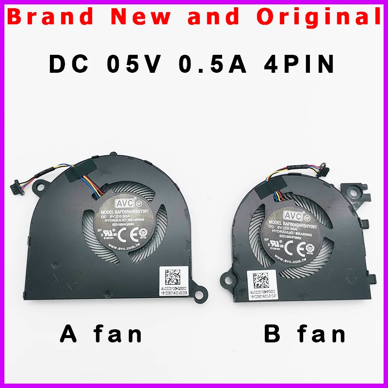 New Laptop CPU GPU Cooler Fan for Lenovo ideapad Yoga S940-14IIL 81Q8 81R1 5H40S19975 BAPD0504R5HY001 BAPD0404R5HY001