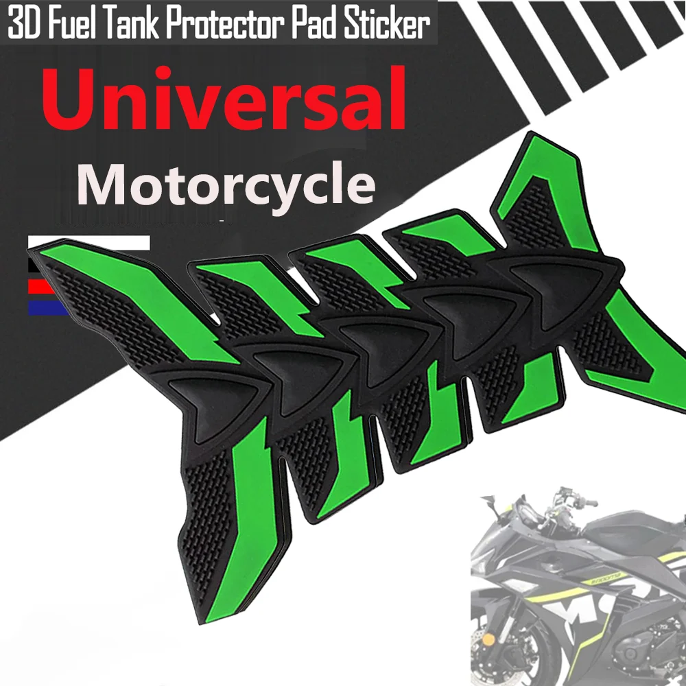 Motorcycle Tank Pad Protection Stickers For Kawasaki Versys Ninja ER6N Z ZX6R ZX10R Z1000 Z900rs Z900 Z800 Z750 Z650 750 650 400