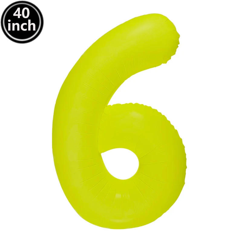 Vibrant Neon Luminous Balloon Set