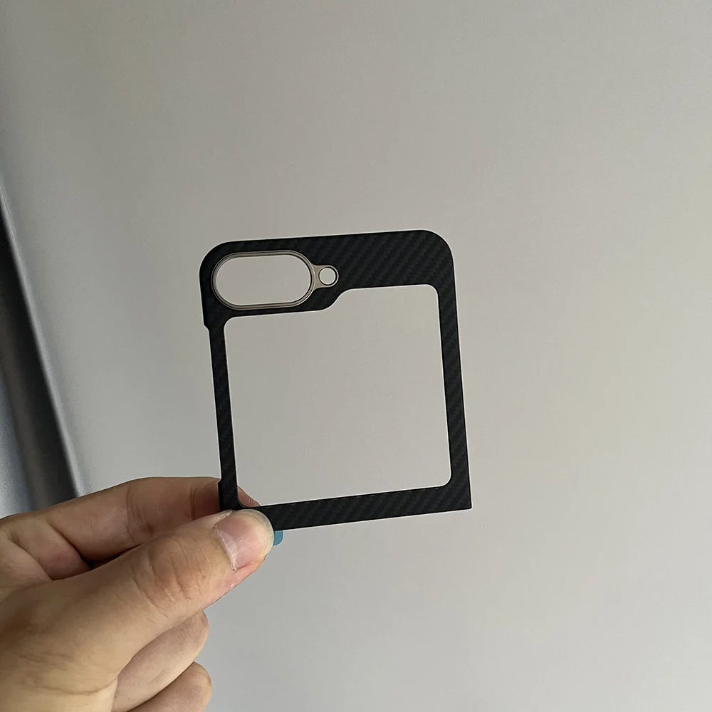 For Magsafe Magnetic Carbon fiber For Samsung Galaxy Z Flip 6  case Ultra Thin Aramid fiber cover for Samsung Galaxy Z Flip 6 3
