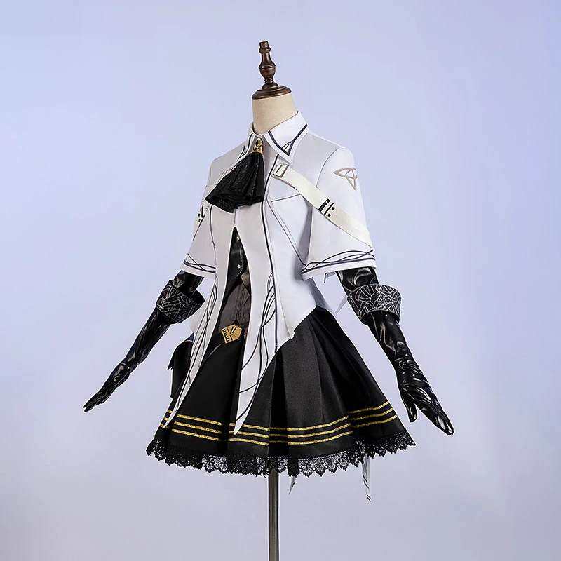 Cos Arknights Arturia Giallo Costume Cosplay Musicista Virtuosa Giochi Anime Abiti Personalizzazione Abbigliamento Limitato Femminile