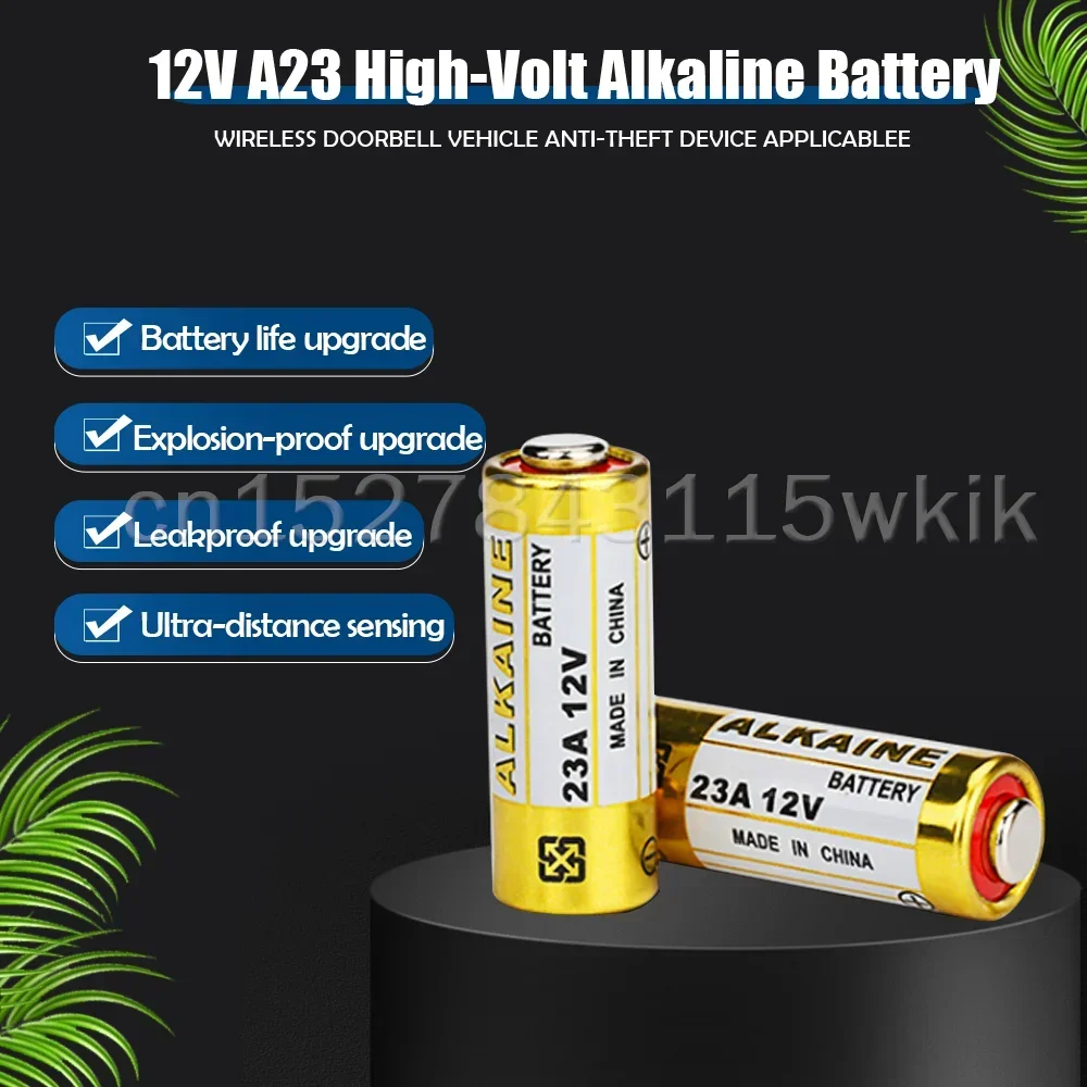 12V Alkaline Battery A23 23A 23GA A23S E23A EL12 MN21 MS21 V23GA L1028 GP23A LRV08 For Remote Control Doorbell Dry Cell 10PCS alkaline battery disposable battery