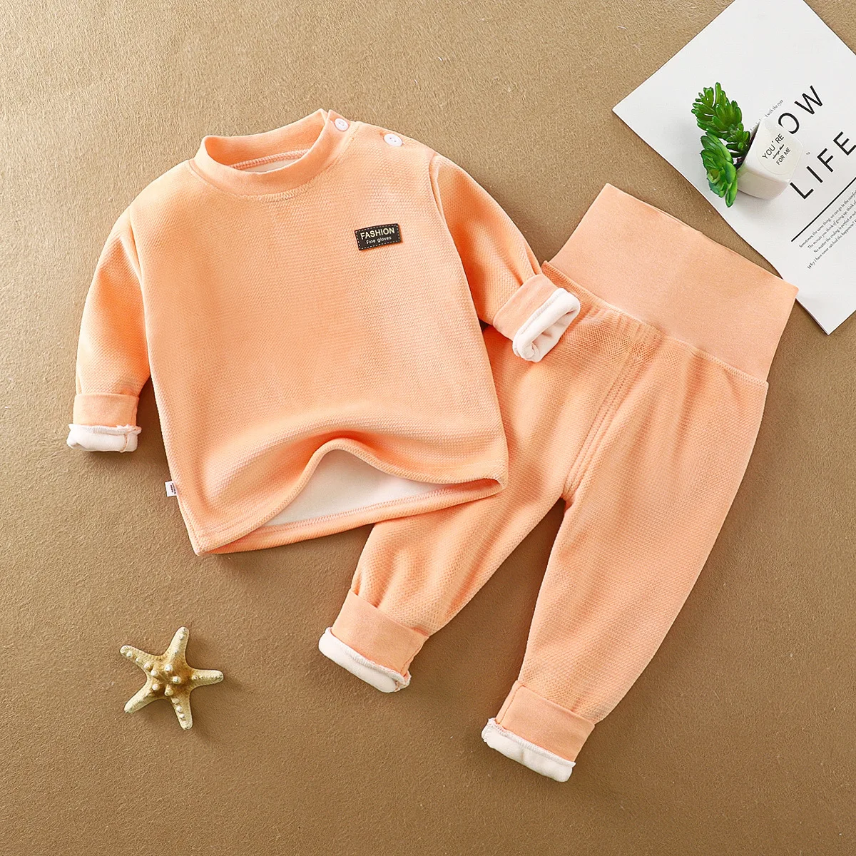 Kids Thermal Underwear Sets Winter Autumn Warm Long John For Infant Baby Boy Girls Clothes Sets Pajamas Suits Children Clothing 4