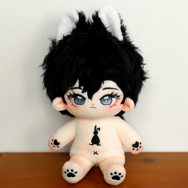 Kawaii Plush Cotton Doll Idol Stuffed Super Star Figure Dolls Cute Fat Body Cherry Blossoms Girl Doll Can Change Clothes Gift 5
