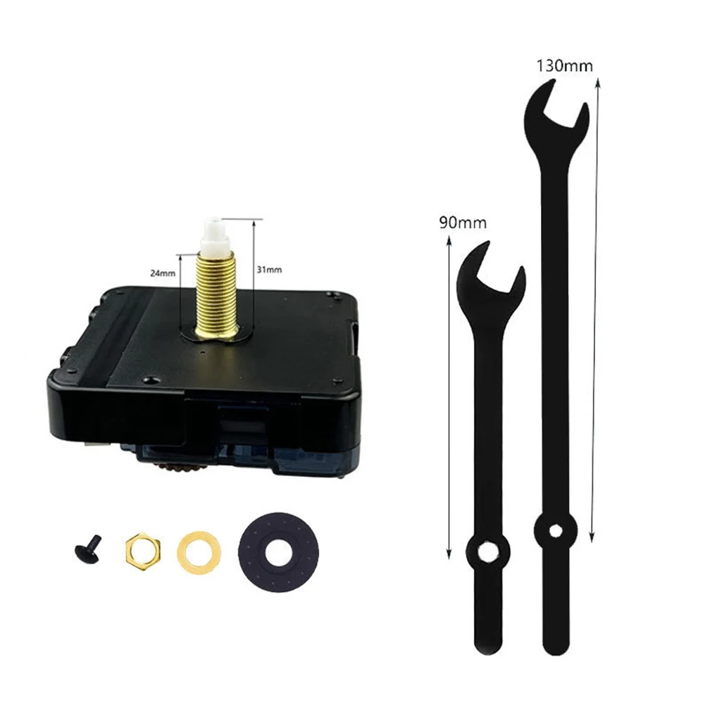 DIY Wall Clock Movement Mechanism Kit Repair Replacement Parts For 35-40cm Clock Panels Mute Accessories Home Decorative Crafts 2
