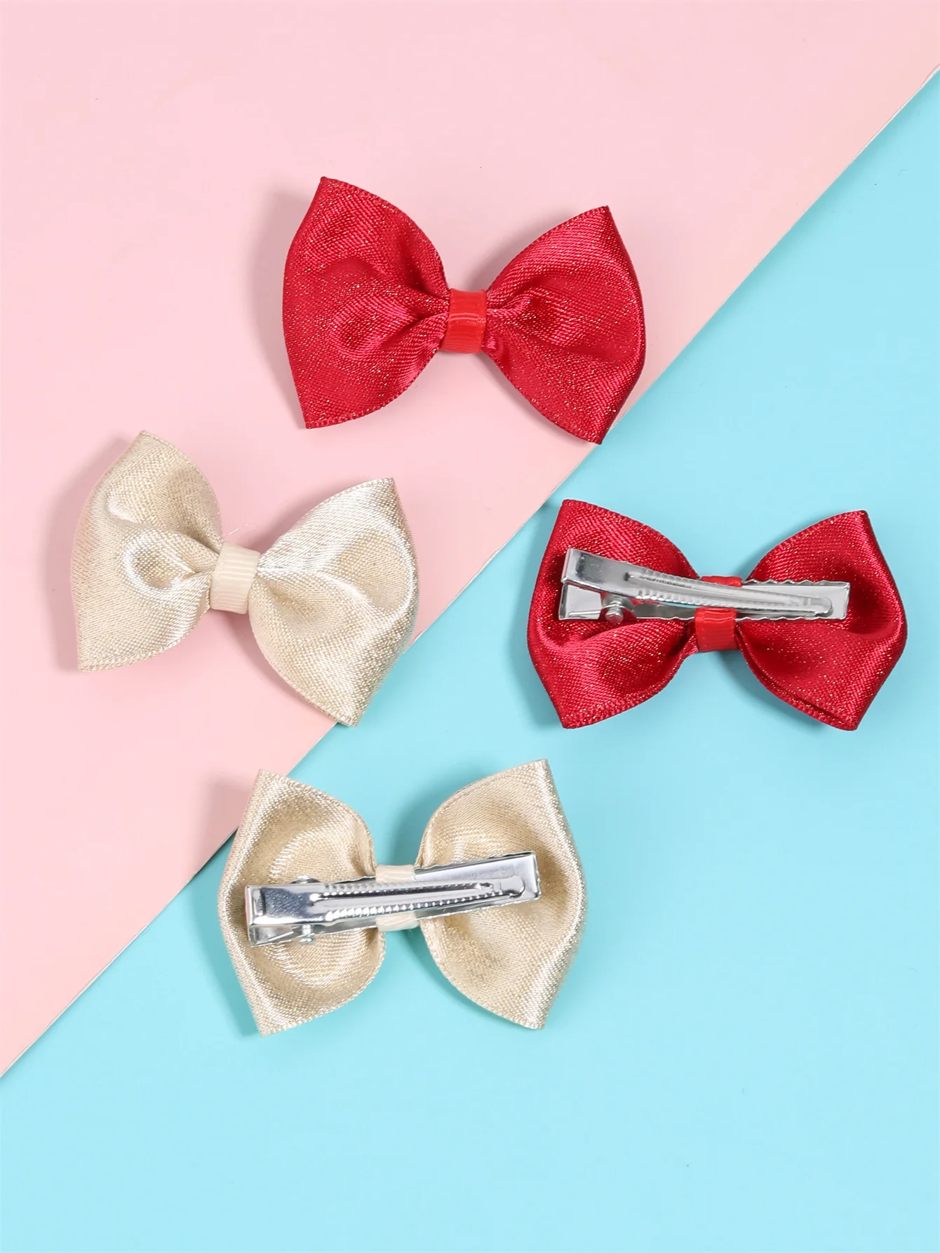 How to Make a Nifty Red Bow Hair Clip with Ribbon for Girls- Pandahall.com