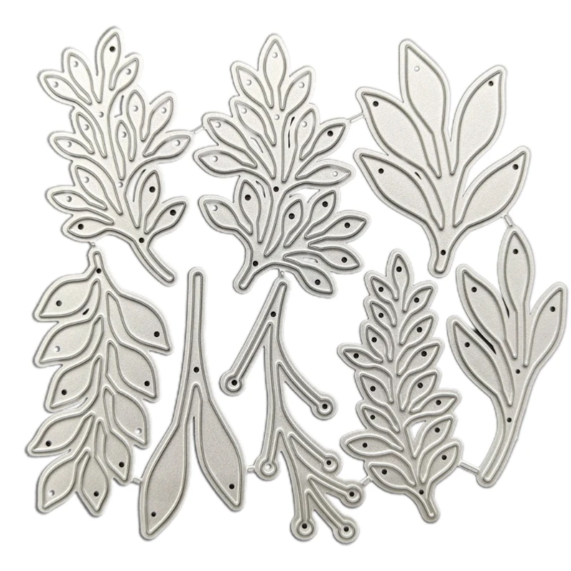 

Tree Leaf Metal Cutting Dies Stencil DIY Scrapbooking Album Paper Card Template