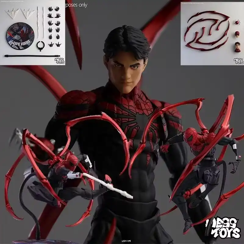12 Hour Shopping Messtoys Superior Spiderman Action Figure