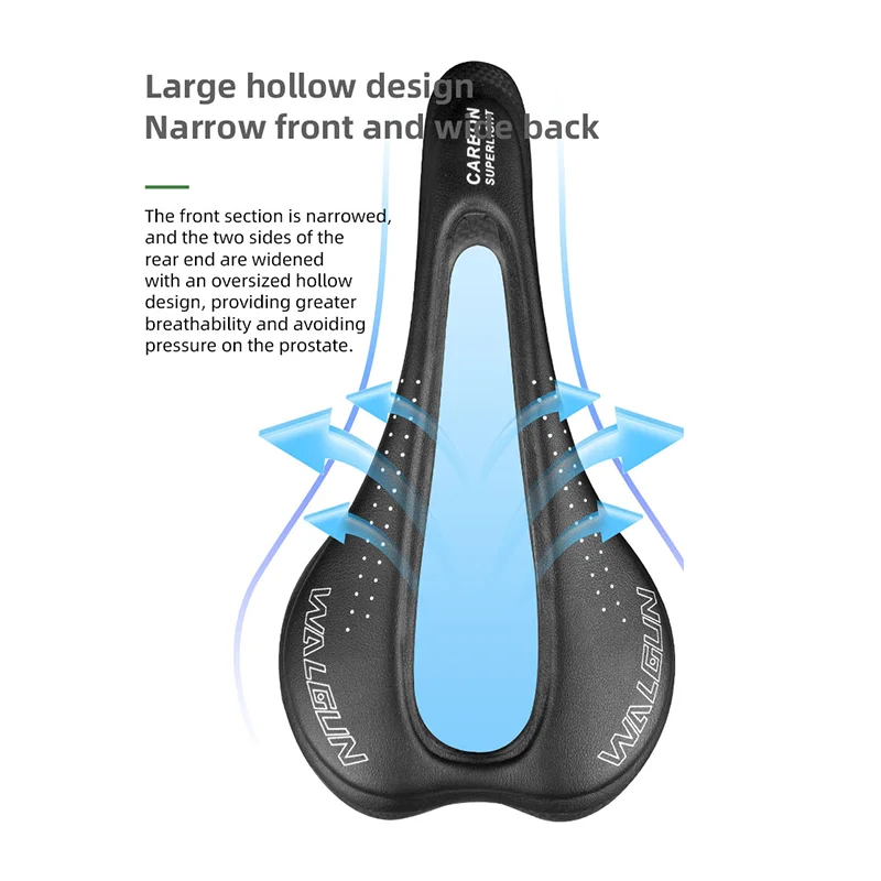 Carbon Ultralight Breathable Bike Saddle 4