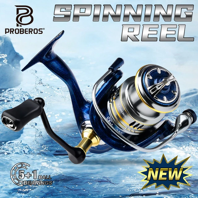 Fishing Reel Lure 2000 2500 Spinning Reel Left And Right Interchangeable  5KG Drag Max 5.2:1 Gear Ratio Reel For Bass Fishing