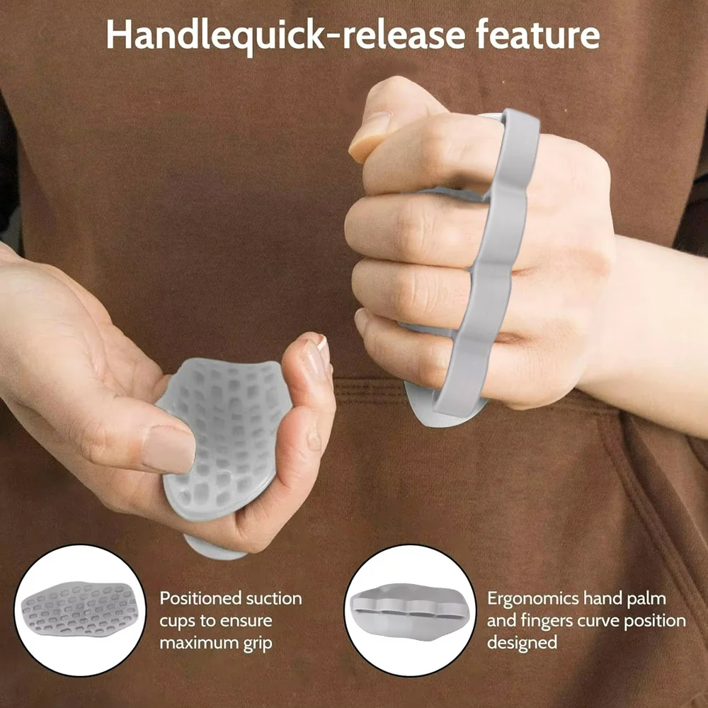 Gym Silicone Gymnastics Grip Fingerless Fitness Gloves Grip Strengthener Pull Cross Training Palm Handle Protection hand strengthener finger trainer finger strength trainer forearm exerciser hand grip trainers hand grip exerciser hand exerciser hand trainer