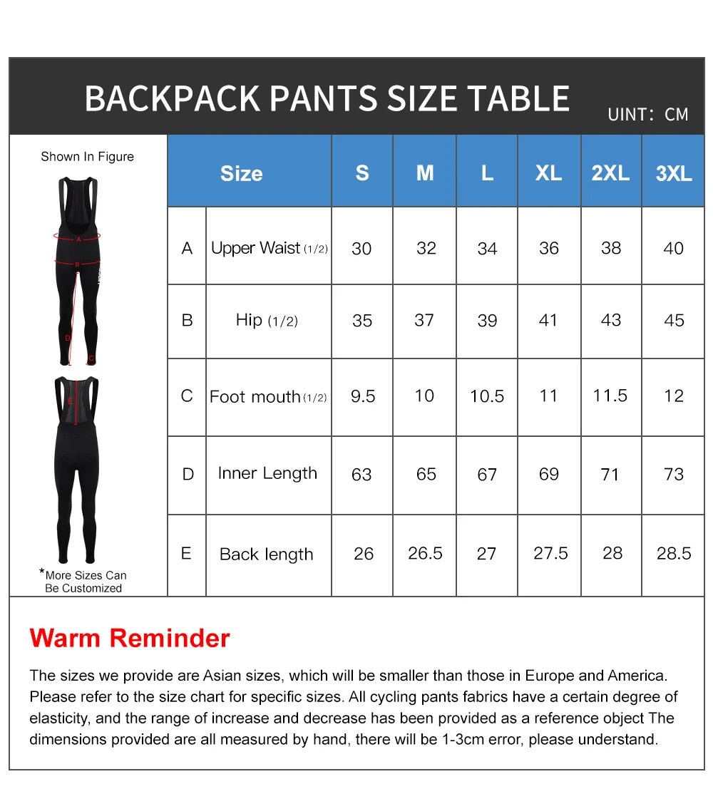 PNS Winter Cycling Bibs Pants Winter Thermal Fleece Bicycle Long Pants Mountain Bike Tights Breathable Warm Paded Bib