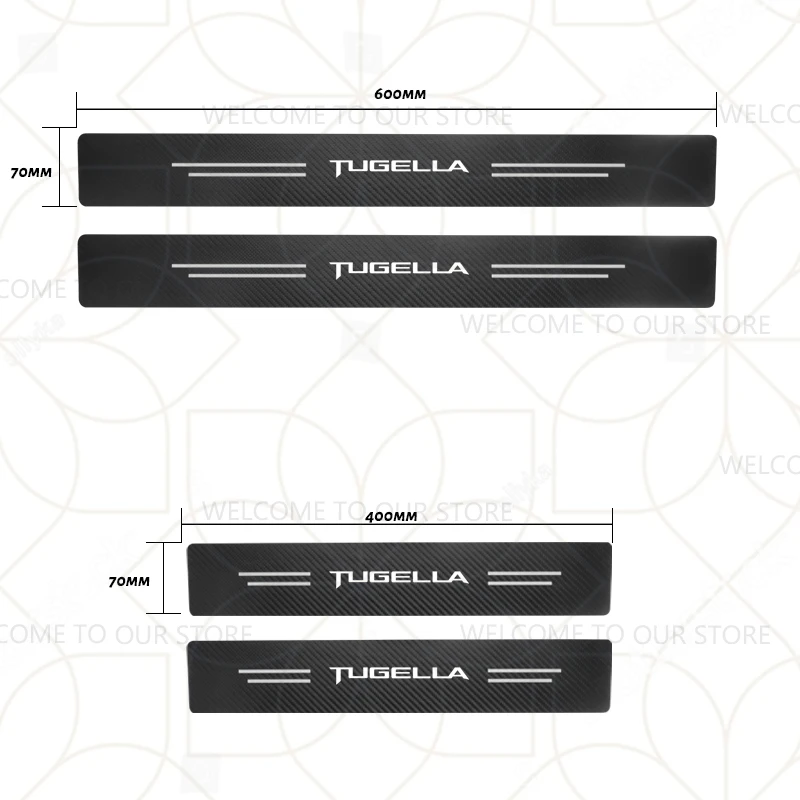 TUGELLA LOGO 4PCS