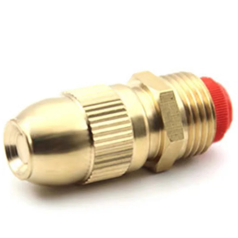 Garden Sprinkler Irrigation Sprinklers 10Pcs 1/2 inch Adjustable Sprinkler Middle Distance Sprinkler Brass Nozzle for Garden Lawn Irrigation Watering Fittings