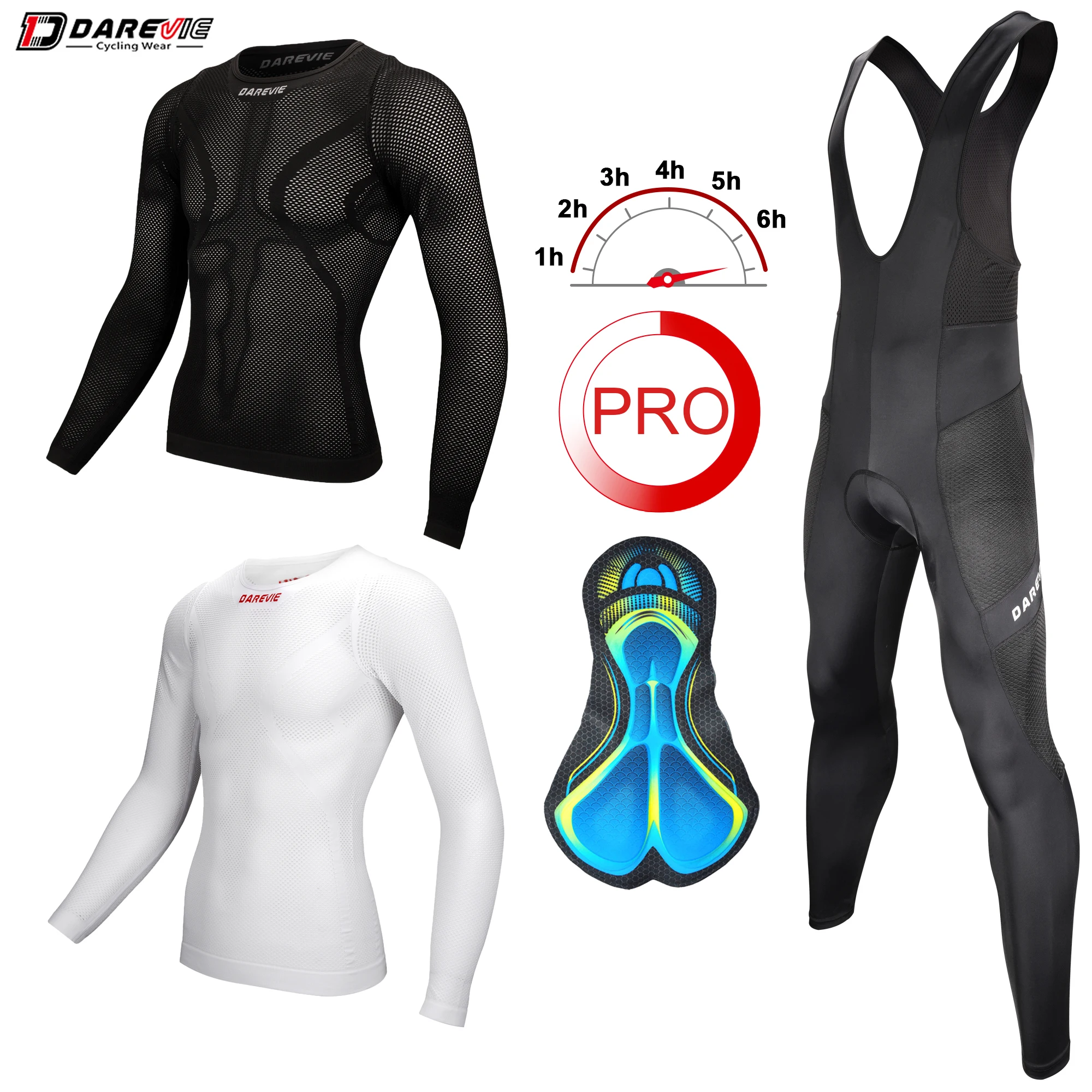 Pantaloni Ciclismo Uomo Con Fondello 3D - Traspiranti E Elasticizzati Per Mountain Bike - Foto 7