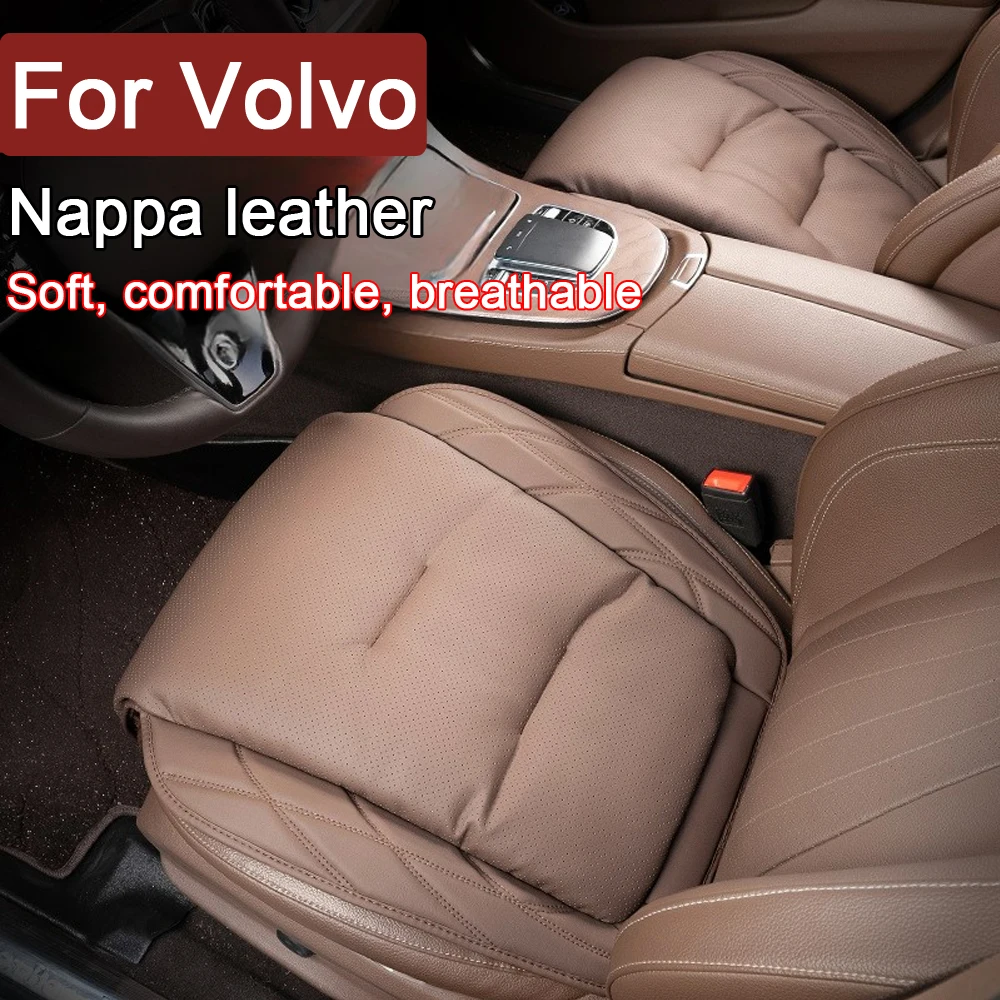 thumbnail image 2 of Leather Seat Cover For Audi A4 Volvo XC60 XC40 Peugeot 308 307 Megane 2 4 Car Accessories Interior Dropshipping Center Full Set 2 of 9