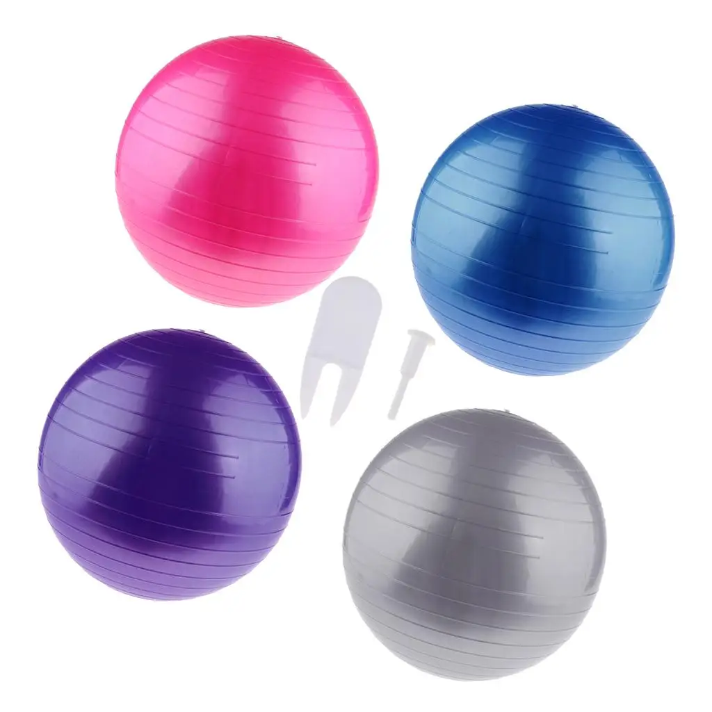 Thick Balance Ball Yoga Ball Health Exercise Heavy Duty Birthing-Anti Burst for Abdominal Training