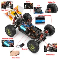 Top WLtoys 144010-V8 2.4G Racing RC Car 70 KM/H Brushless Motor 4WD High Speed Off-Road Drift RC Toys for Kids and Adults Gift 2