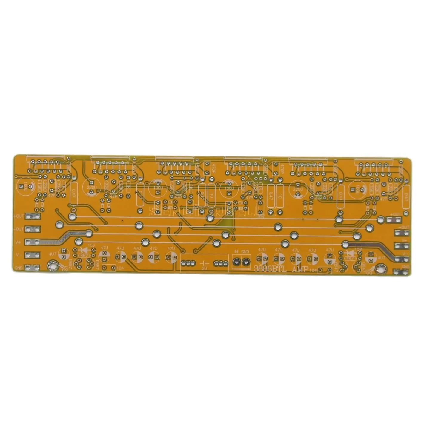 Fai Da Te Lm3886 Btl Mono Scheda Amplificatore Pcb Riferimento Circuito Amp Di Potenza Fhrowland
