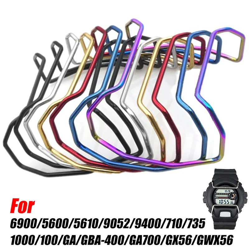 

Anti-scratch Metal Wire Guard Bumper Protector for smart Sport Watch 5600/5610/100/1000/6900/9400/9052/GX-56/GA700/GA710/GA400