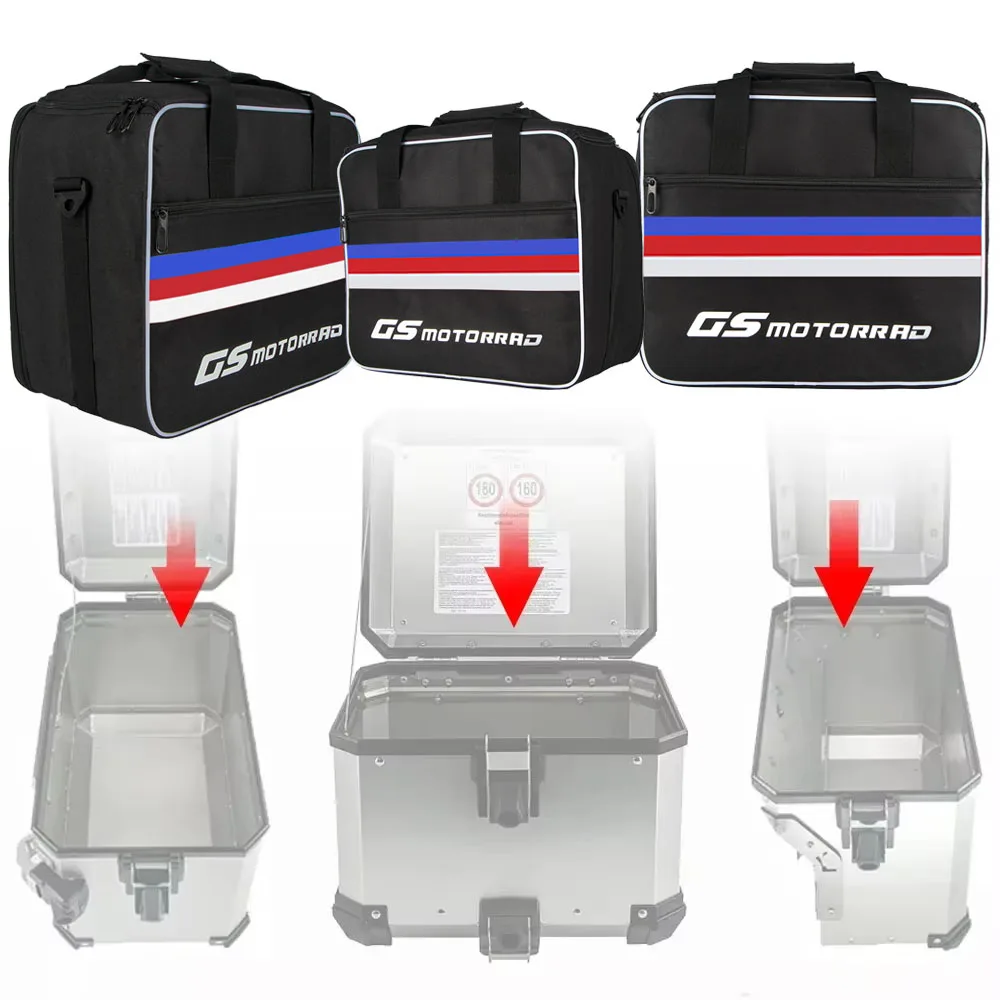 Motorcycle Tail Bag Motorcycle Luggage Bag Motorcycle Suitcase Motorcycle Top Bag For F850GS GS1250 R R1200GS LC Adventure R1250GS ADV