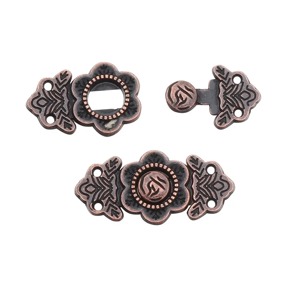 Mini Retro Buckles Handmade Coat Button DIY Making 1/6 Dolls Clothes Craft Buckles Doll Clothing Sewing Accessories 5/10Pcs doll clothes accessories