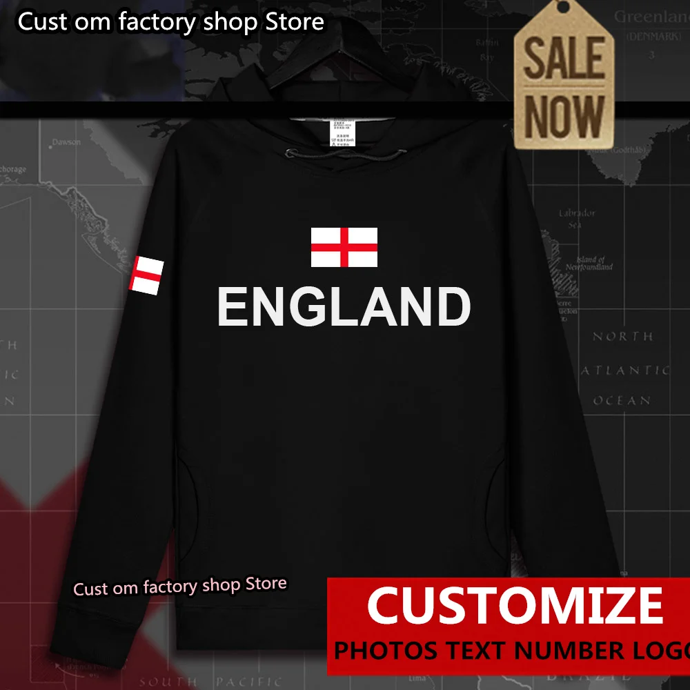 

England English ENG UK mens hoodie pullovers hoodies men sweatshirt new streetwear clothing Sportswear tracksuit nation flag 01